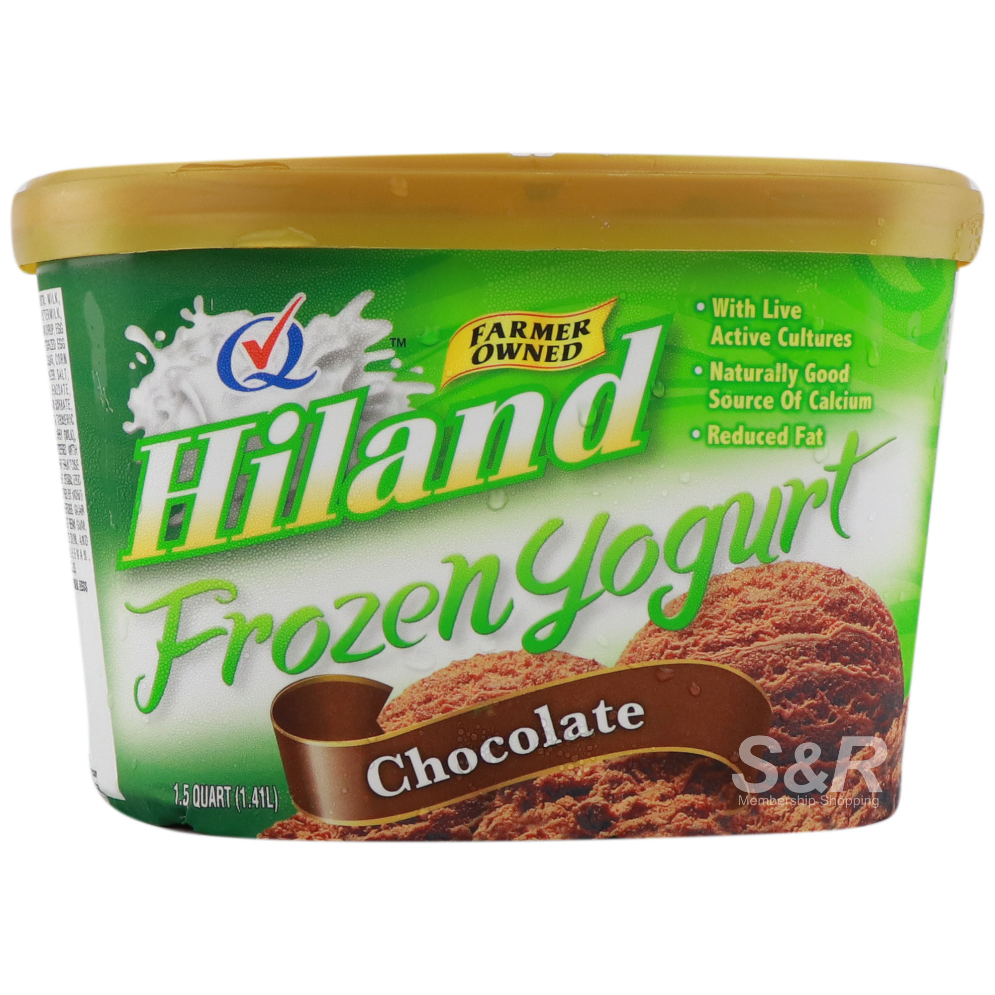 Hiland Frozen Yogurt Chocolate Flavor 1.41L Hiland Frozen Yogurt Chocolate Flavor 1.41L